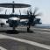 USS John C. Stennis flight deck action