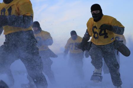 Snowshoe race