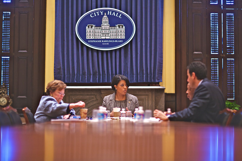 Mikulski Discusses Issues Concerning Baltimore with Mayor Rawlings-Blake