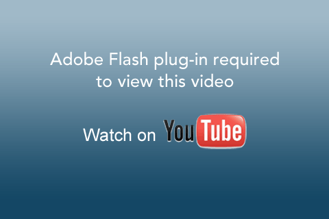 Adobe Flash plug-in required to view this video - Watch on YouTube