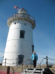 At Harbor Beach Lighthouse
