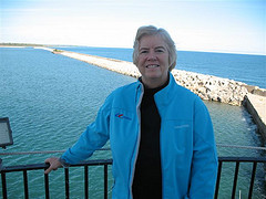 At Harbor Beach Lighthouse