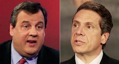 Govs. Chris Christie and Andrew Cuomo say it is 'inexcusable' that Congress failed to act on disaster aid. | AP