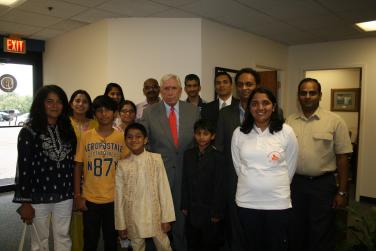 Meeting with the Hindu Service Society 
