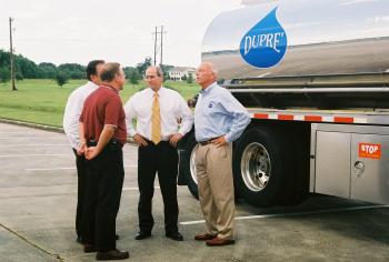 Boustany Talks with Trucking Employees Struggling with High Fuel Costs