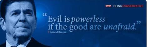 Reagan Evil vs. good