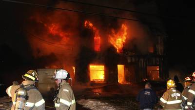 Fire destroys twin homes in Emmaus, injures 11-year-old girl