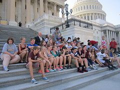 Meeting with Hillsboro Middle School Students