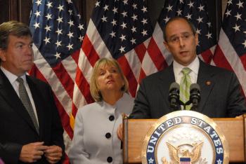 Boustany Speaks at Leadership Stakeout on OCS