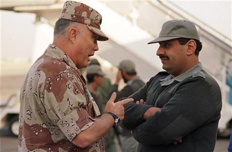 Norman Schwarzkopf,  Khalid Bin Sultan