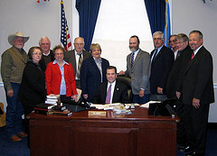 Congressman Boren meets with representatives of the Oklahoma Farm Bureau