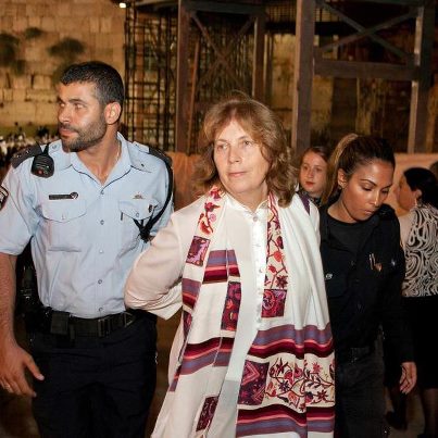 Photo: HuffPost Religion collects the most iconic photos in religion from 2012. This photo is of Anat Hoffman - arrested again on Oct. 16, 2012 for leading a prayer service at the Western Wall in Jerusalem. More photos at http://huff.to/TOLzil