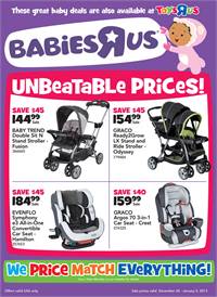 Babies R Us - Weekly Ad 12/30