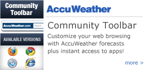 AccuWeather Community Toolbar