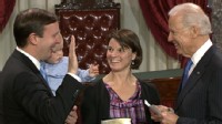 Kids Steal the Show at Mock Swear-In of Senators