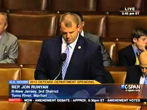Runyan Offers His Amendment on the House Floor Protecting Soldiers From Excessive Bag Fees