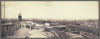 Nashville, Tenn., from Fort Negley looking northeast