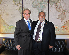 December 13, 2012 - Congressman Higgins Meets with U.S. Global AIDS Coordinator Ambassador Eric Goosby