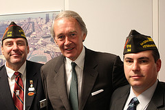 Sept. 12, 2012: Rep. Markey meets with Timothy C. Smith Sr. and Christian Kulikoski, Veterans of Foreign Wars