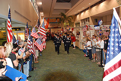 Honor Flight Welcome Home