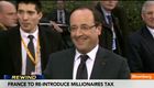 France to Re-Introduce Millionaire's Tax