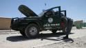 Afghan Uniform Police Checkpoint Training