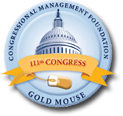 Congressional Management Foundation Gold Mouse Award