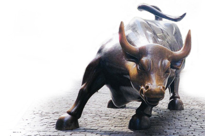 Wall St Bull statue