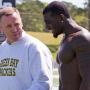 
	The Jets are looking at John Dorsey (l.) - who chats up Dez Bryant at the 2010 rookie combine here - to possibly fill their GM void.
