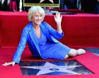 
	Actress Helen Mirren,who Honored On The Hollywood Walk Of Fame with her own star on January 3, 2013 in Hollywood, California.  
