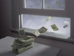 money-out-the-window