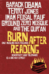 koran burning islam cartoon 