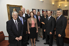 Meeting with Australian Prime Minister Julia Gillard