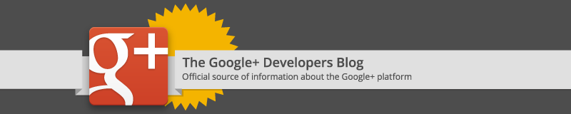 Google+ Developers Blog