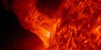 Wired Science Space Photo of the Day: Prominent Solar Flare