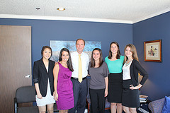 Rep. Schiff meeting with his District Office Interns