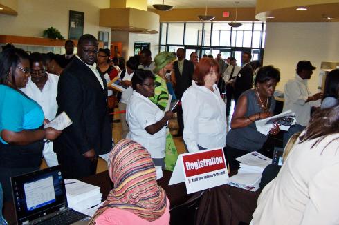 Over Five Thousand Attend Career Fair 2012