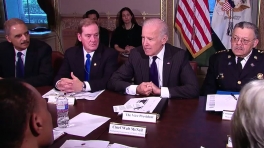 Vice President Biden Meets with Law Enforcement Leaders