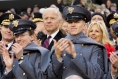 Vice President Biden Takes in "America's Game" 