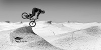 Freestyle BMX on the Moon? No, Something Very Much Like It