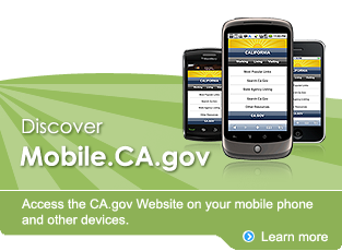 Find downloadable mobile apps like CA Locator and DMV Now