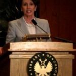 House Speaker Nancy Pelosi makes remarks at the Library of Congress