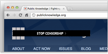 Censorship logo example