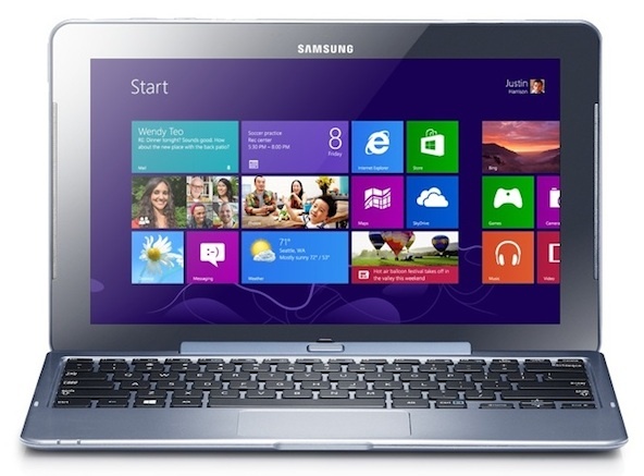 At $749, Samsung&#39;s Intel Atom chip-based ATIV Smart PC is about $300 more than a Windows 7 Netbook.