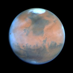Mars- taken by the Wide-Field Planetary Camera 2 on the Hubble Space Telescope