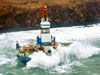 Shell’s Kulluk drilling rig grounded off Sitkalidak Island, Alaska