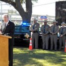 Photo: A work zone safety news conference was hosted in Austin on Dec 17, 2012 to help spread the word that crashes and fatalities in work zones are preventable, but motorists need to remain alert and pay attention while driving!