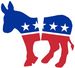 Democrat Logo Cleaved