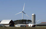 Wind turbine farm visit