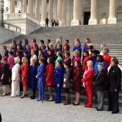 Photo: Proud to stand with the Democratic Women of the 113th Congress!